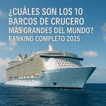 Cuáles son los 10 barcos de crucero más grandes del mundo: Ranking completo 2025