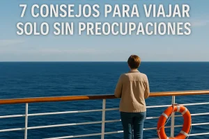 Crucero en solitario 7 consejos para viajar solo sin preocupaciones